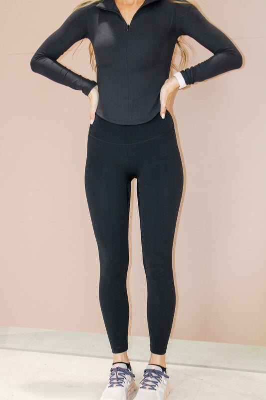 Holding It All Together Leggings - Black