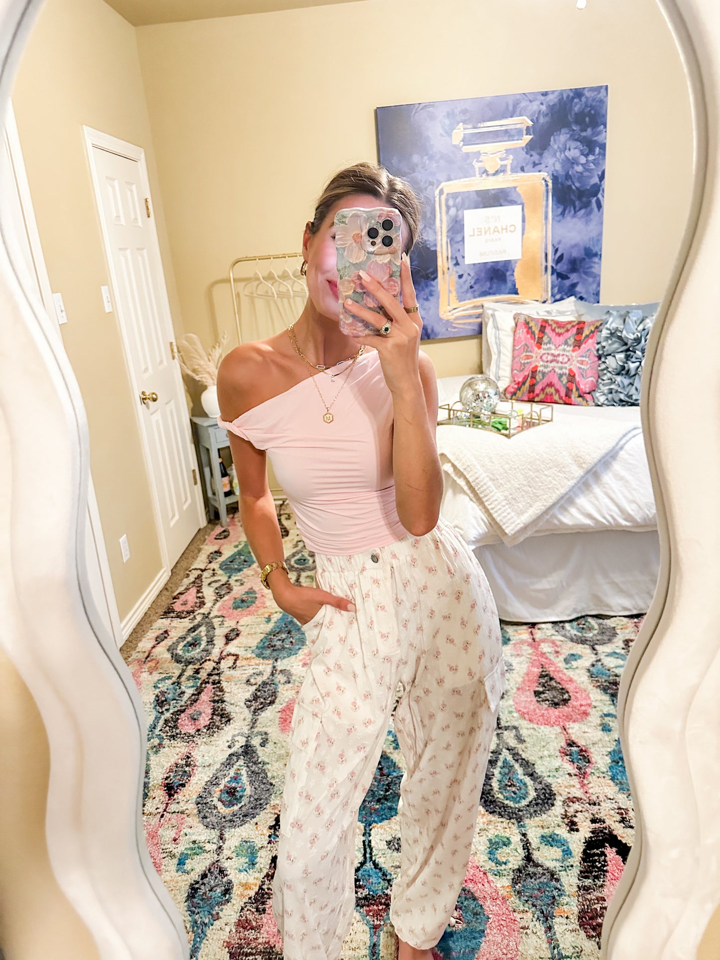 Favorite Floral Cargo Pants