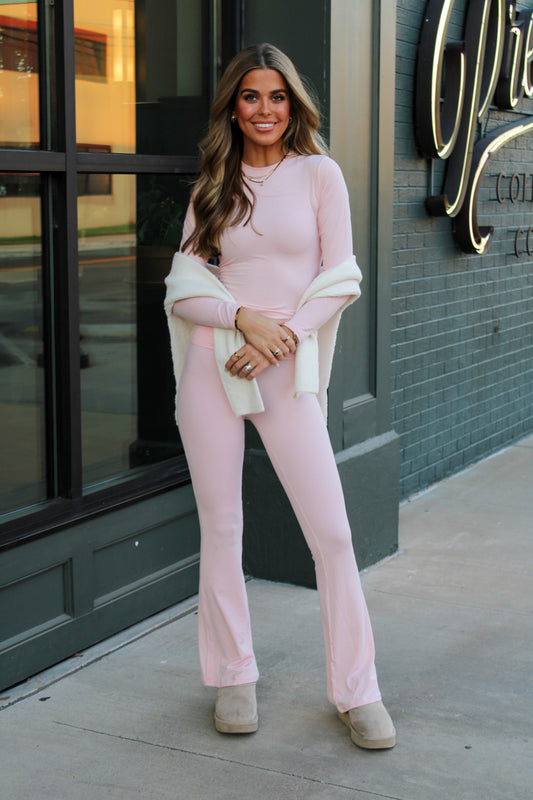 Cute & Cozy Fold Over Waist Leggings